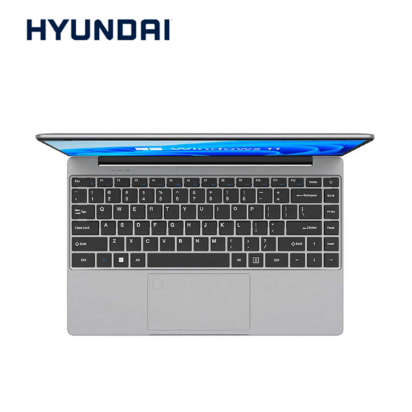 Laptop Hyundai Hybook Plus HT14CC1C46SG Intel Celeron N4020 4GB RAM 125GB SSD 14" HD WIN 11 - Gris - Imagen 3