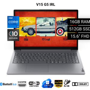 LAPTOP LENOVO V15 G5 IRU INTEL CORE I7-1355U 16GB RAM 512GB SSD 15.6 FHD 83A100ERLM GREY