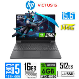 LAPTOP HP VICTUS 15-FA2701 GAMING Core™ i5-13420H 512GB SSD 16GB 15.6" (1920x1080) 144Hz WIN11 NVIDIA® RTX 4050 6GB MICA  SILVER Backlit Keyboard