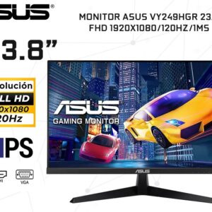 MONITOR ASUS VY249HGR 23.8" FHD 1920X1080/120HZ/1MS (PN:90LM06A3-B02AB0