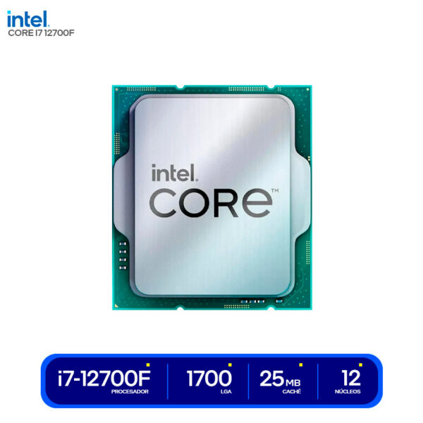Procesador Intel Core i7 12700K 3.6 GHz-5.0 GHz 25MB Cache LGA1700 BX8071512700K - Imagen 2