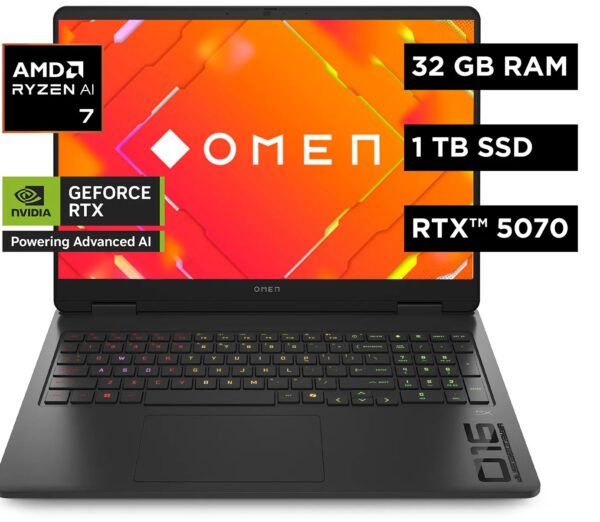 LAPTOP HP OMEN MAX 16-AK0047NR GAMING AMD Ryzen AI 7 H350