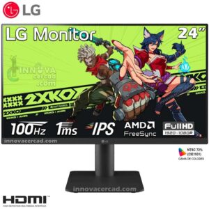 MONITOR LG 24MS500-B 24″ IPS FHD 100Hz 1ms AMD FreeSync