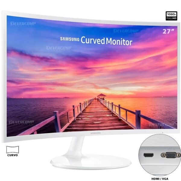 Monitor Samsung LC27F391FHNXZA 27 Curvo Full HD IPS - Imagen 4