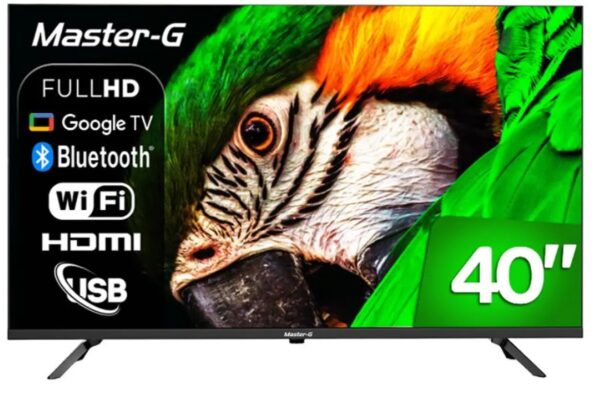 elevisor Smart Tv 40 Led Full HD Google TV Master G Garantía - Imagen 2
