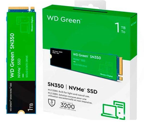 SSD Disco Solido 1 TERA WD Green NV2