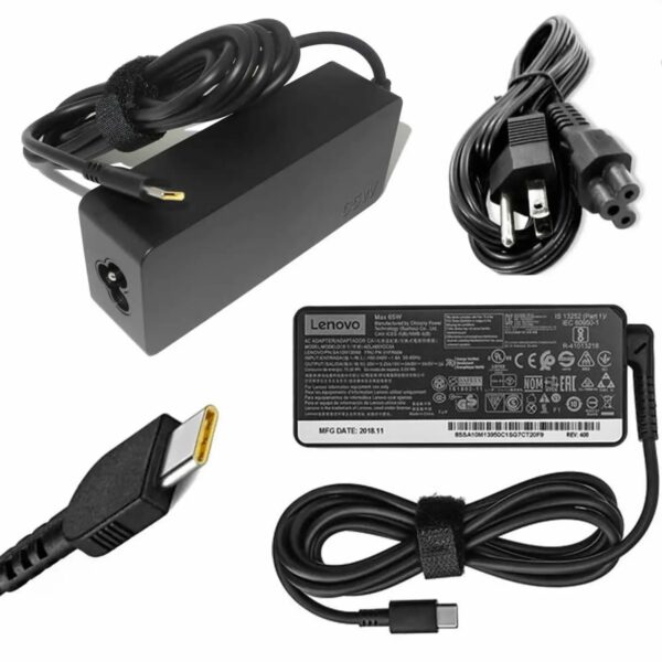 CARGADOR COMPATIBLE LENOVO TIPO C 20V 325A 65w - Imagen 3