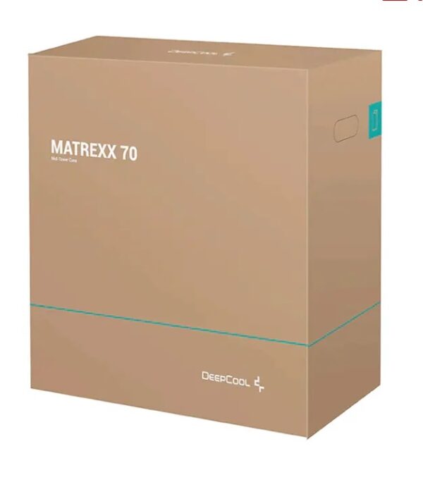 CASE DEEPCOOL MATREXX 70 3F 4X FAN VIDRIO TEMPLADO SIN FUENTE - Imagen 4