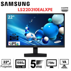 Samsung LS22D310EALXPE Monitor 22” Full HD VA HDMI 75Hz 5ms