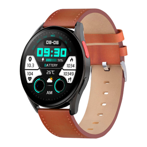 Reloj inteligente TEROS TE-8081B, 1.43" AMOLED, IP68, bluetooth 5.3, negro - Imagen 2