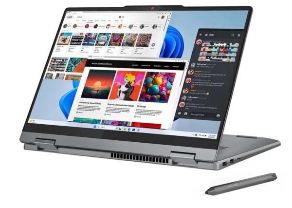 Laptop Lenovo Ideapad 5 2 en 1 14AHP9 AMD Ryzen 7 8845HS 16GB RAM 512GB SSD 14" WUXGA - 83DR007QLM - Imagen 3