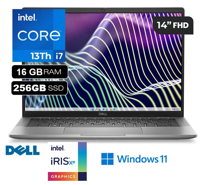 Notebook Dell Latitude 5440 14 Pulgadas FHD IPS LED INTEL CORE I 7-1355U RAM 16 GB SOLIDO 256 W11 PRO-PRODUCTOS DE EXIBICION